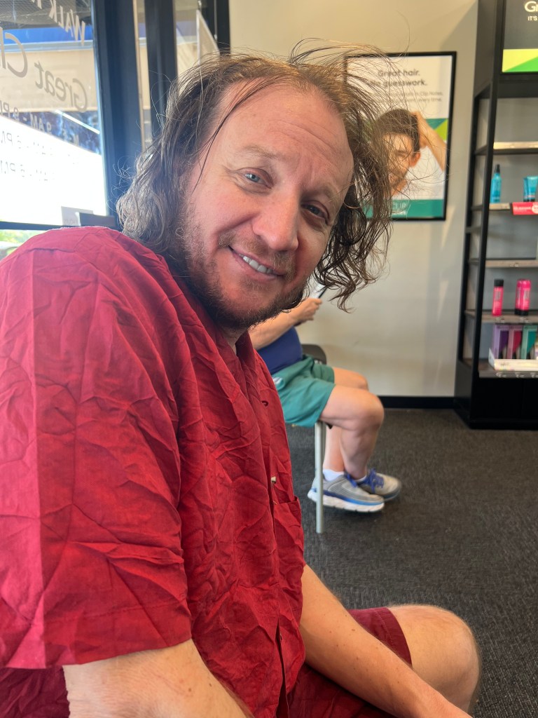 Photo of LeRoy Nellis. Caption: “This is what I looked like the moment hell spat me out—erased, but not extinguished. The ash hadn’t settled, the fire hadn’t finished, and I was already rebuilding from the bones. You’re looking at a man mid-resurrection.”