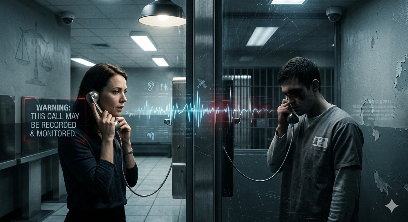 NCIC Jail Phone Surveillance: Consent and Legal Risks