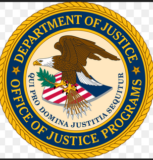 Department of Justice seal Office of Justice Programs official emblem United States DOJ logo